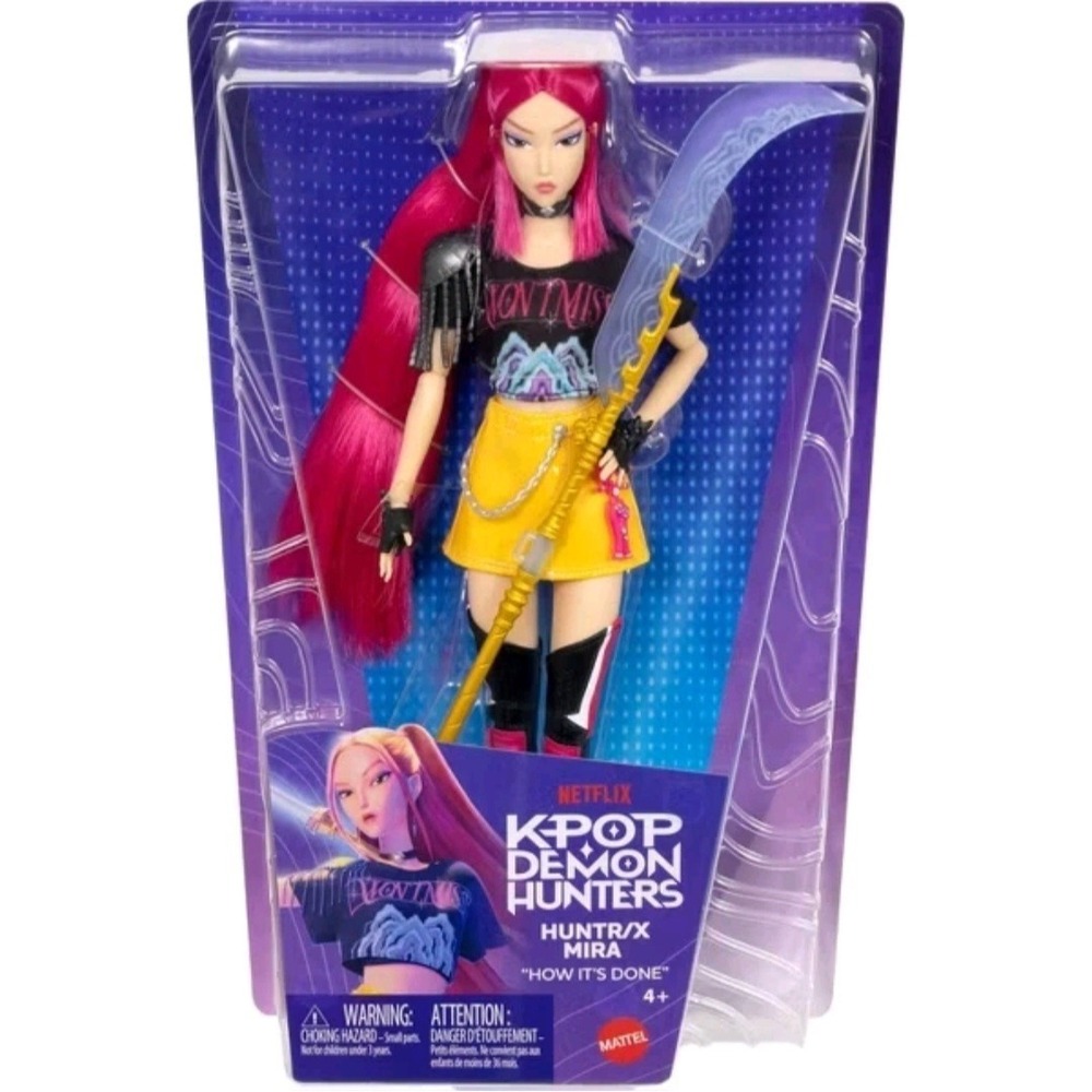 LICENSED ORIGINAL KPop Demon Hunters Huntrix MIRA Doll HUNTR/X